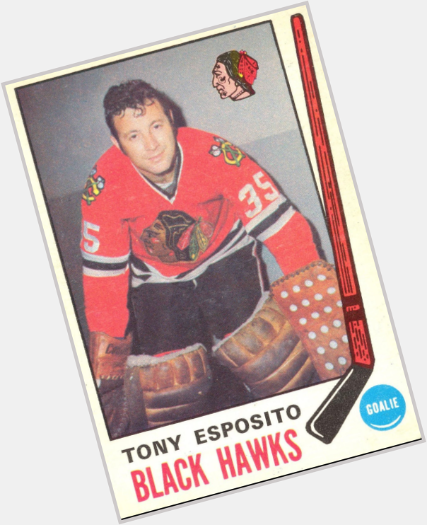 Happy birthday to Tony Esposito, who started his Hall of Fame career with the He turns 76 today. 