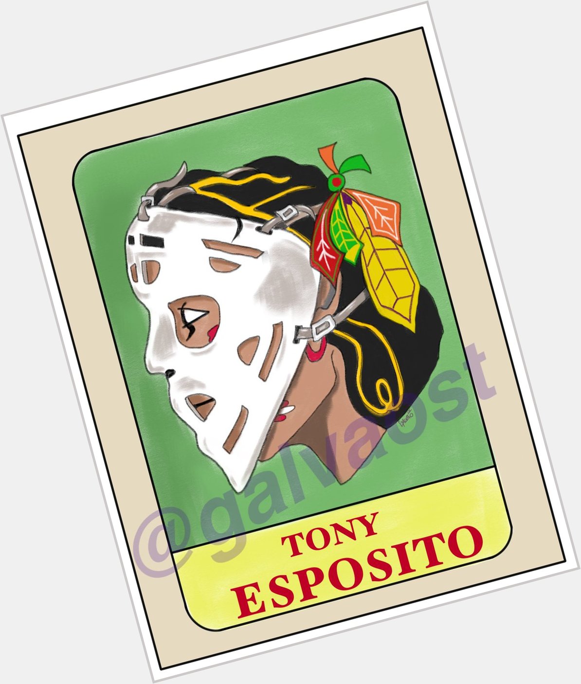Happy birthday to goalie and iconic goaltender Tony Esposito! 
