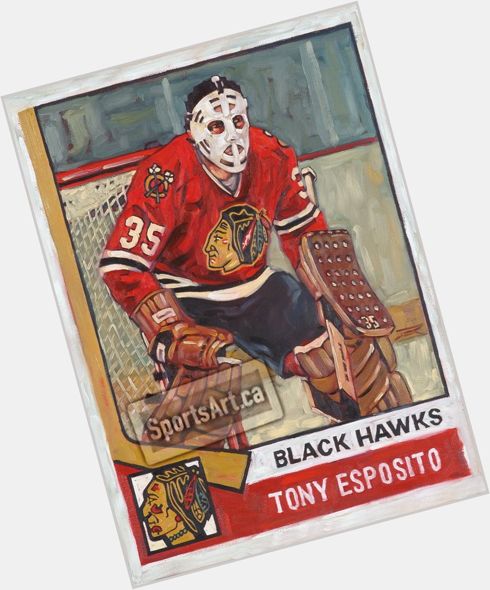 Happy 75th Birthday to legendary goalie Tony Esposito! 