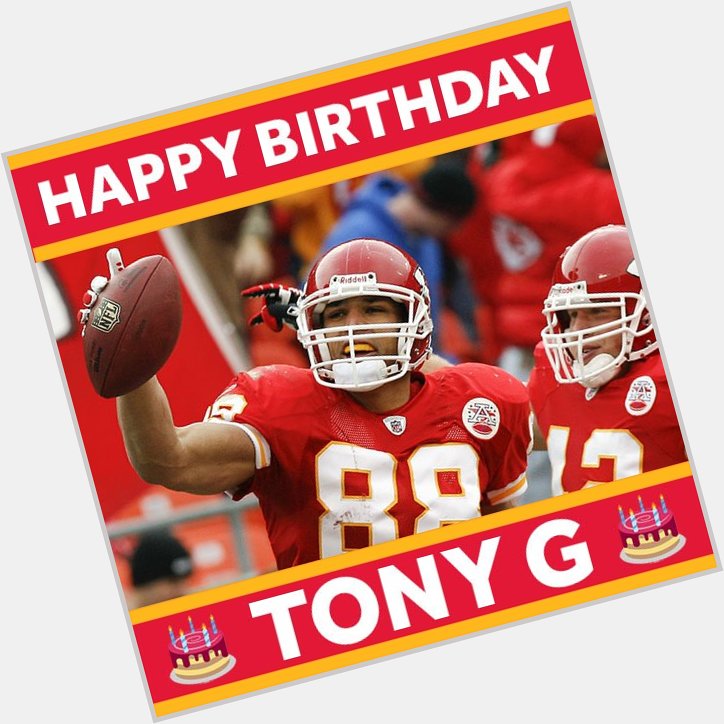 Kansas City wishes a very happy 43rd birthday to great Tony Gonzalez! 