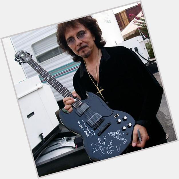 \" Happy Birthday to Tony Iommi from your friends at Epiphone! 
