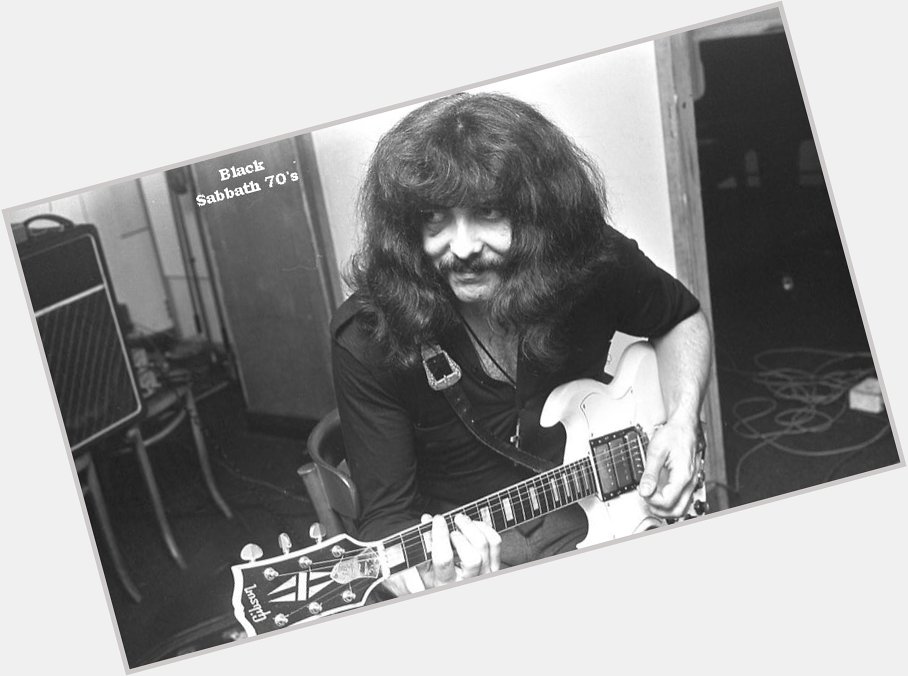 Happy Birthday Tony Iommi. Long live Black Sabbath. 