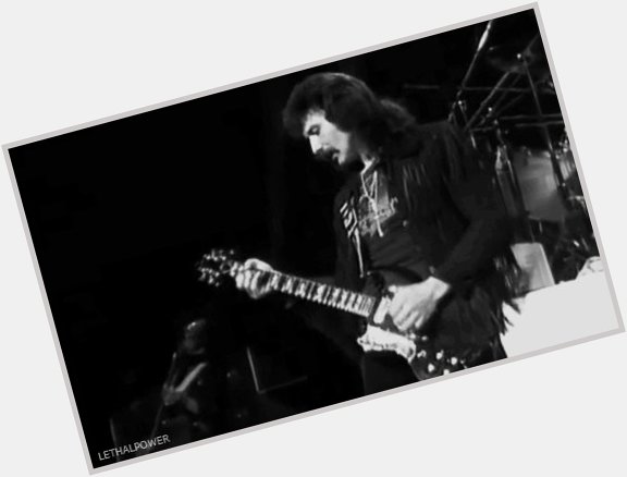 Happy 71st Birthday to guitarist Tony Iommi today!!   