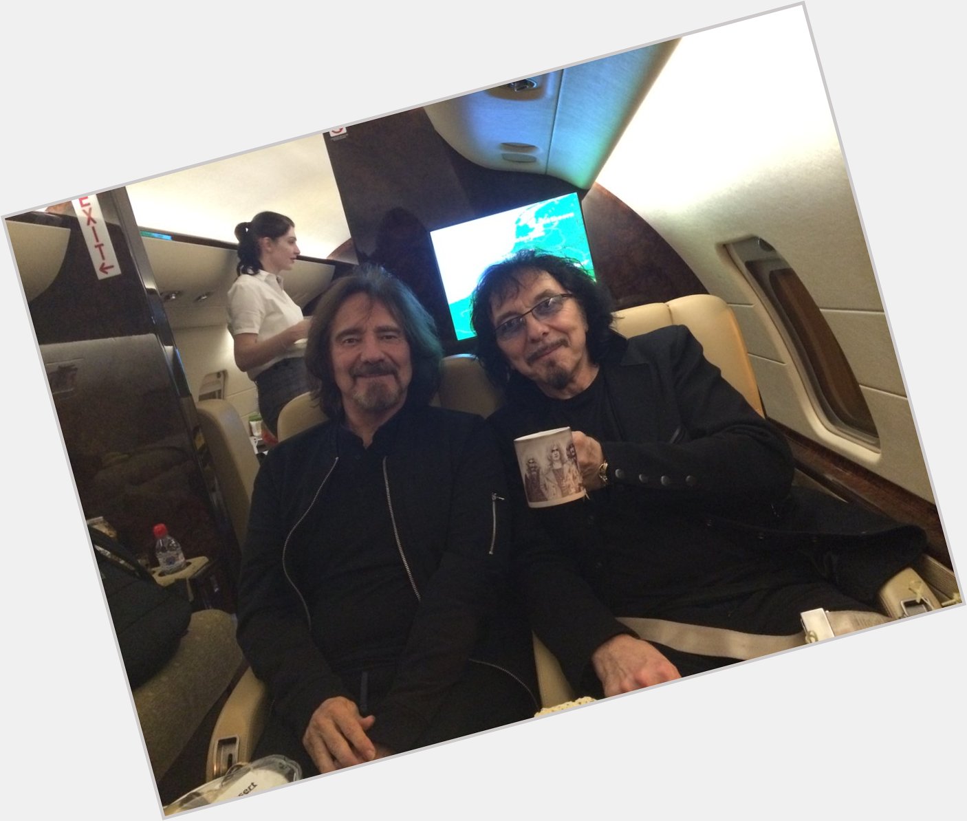 Happy birthday to my dear friend and master of metal, Tony Iommi. 42 today! 