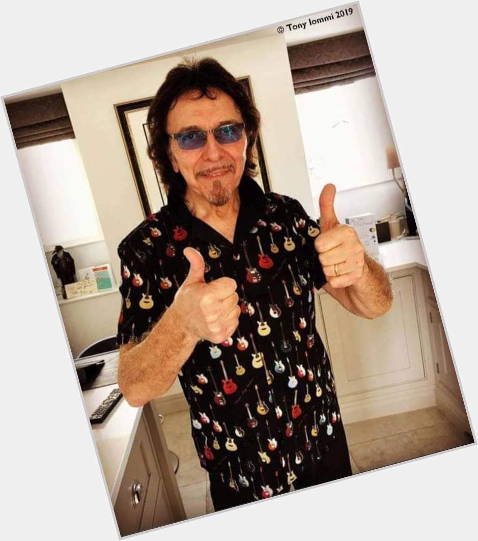 Happy 75th birthday to Tony  Iommi 