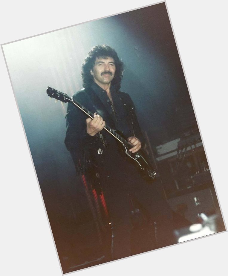 Happy 75th birthday to Tony Iommi. Black Sabbath, 8/9/92, Orpheum (Boston), photo by me 