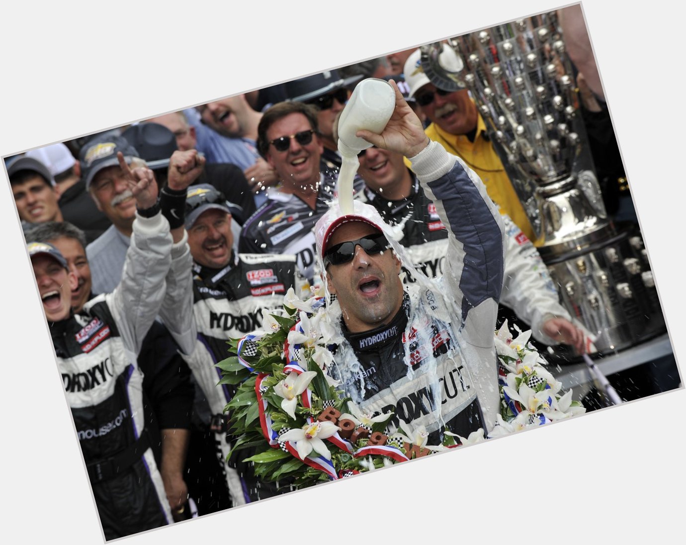 Happy birthday to Tony Kanaan. His Indy 500 win:  