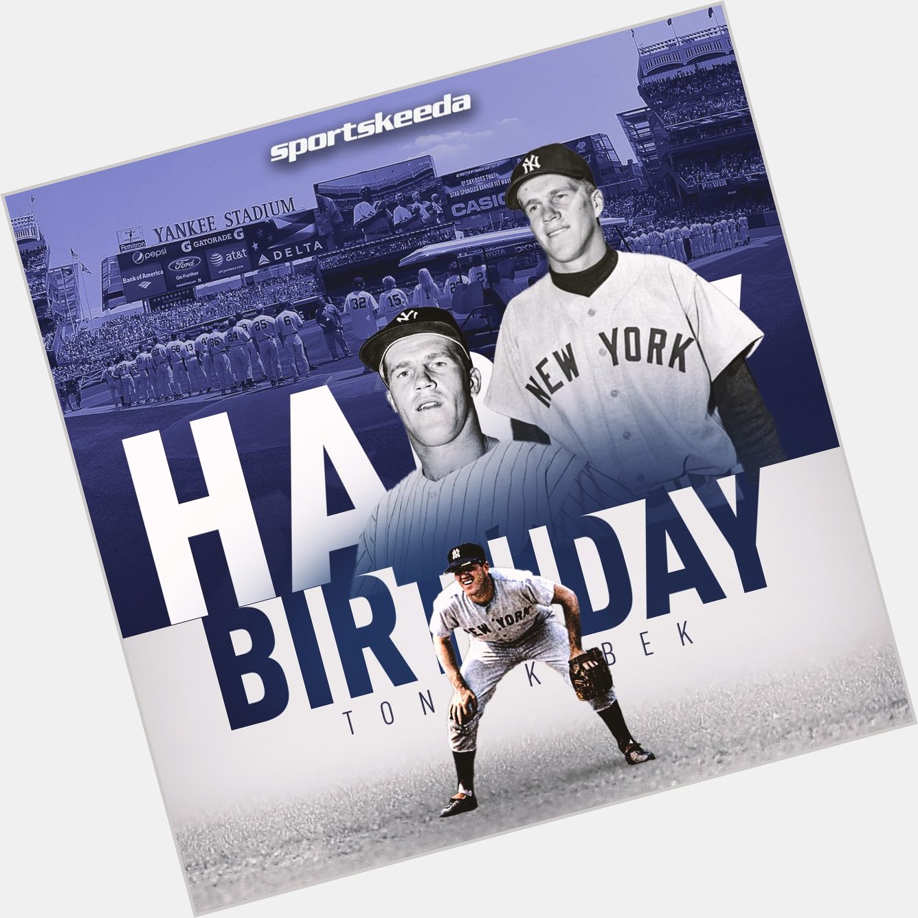 Happy Birthday to former Yankee Tony Kubek!!     Rookie of the Year 4x All-Star 3x World Series Champion 
