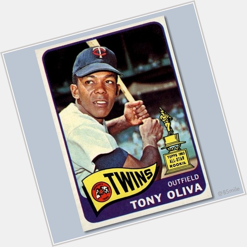 Happy Birthday Tony Oliva! The Cuban-born Minnesota Twins great turns 79 today!   