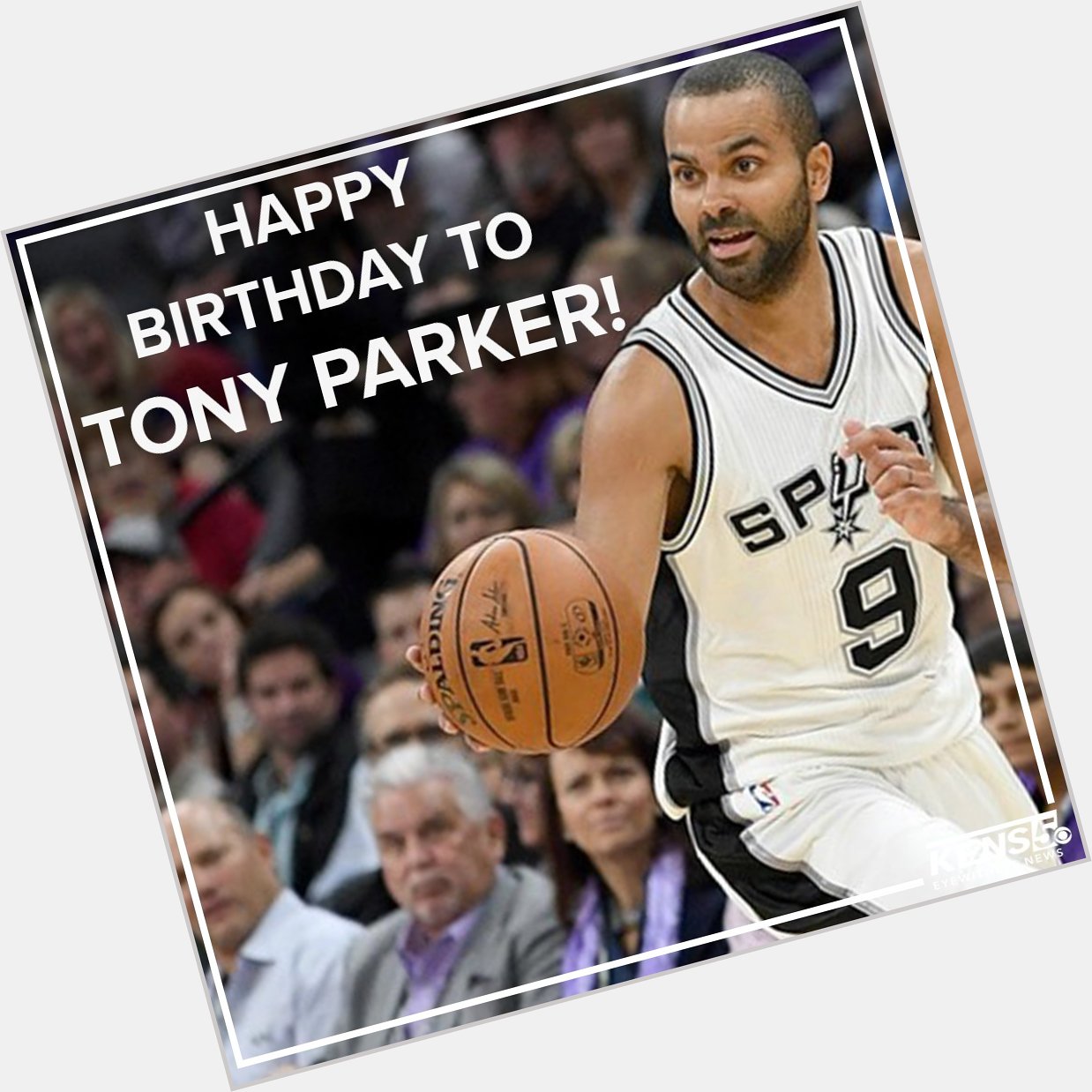 HAPPY BIRTHDAY, TONY PARKER!  From all of us in the Alamo City 