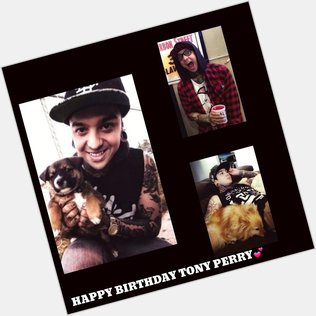 I know this is late Asf, but HAPPY BIRTHDAY TONY PERRY   