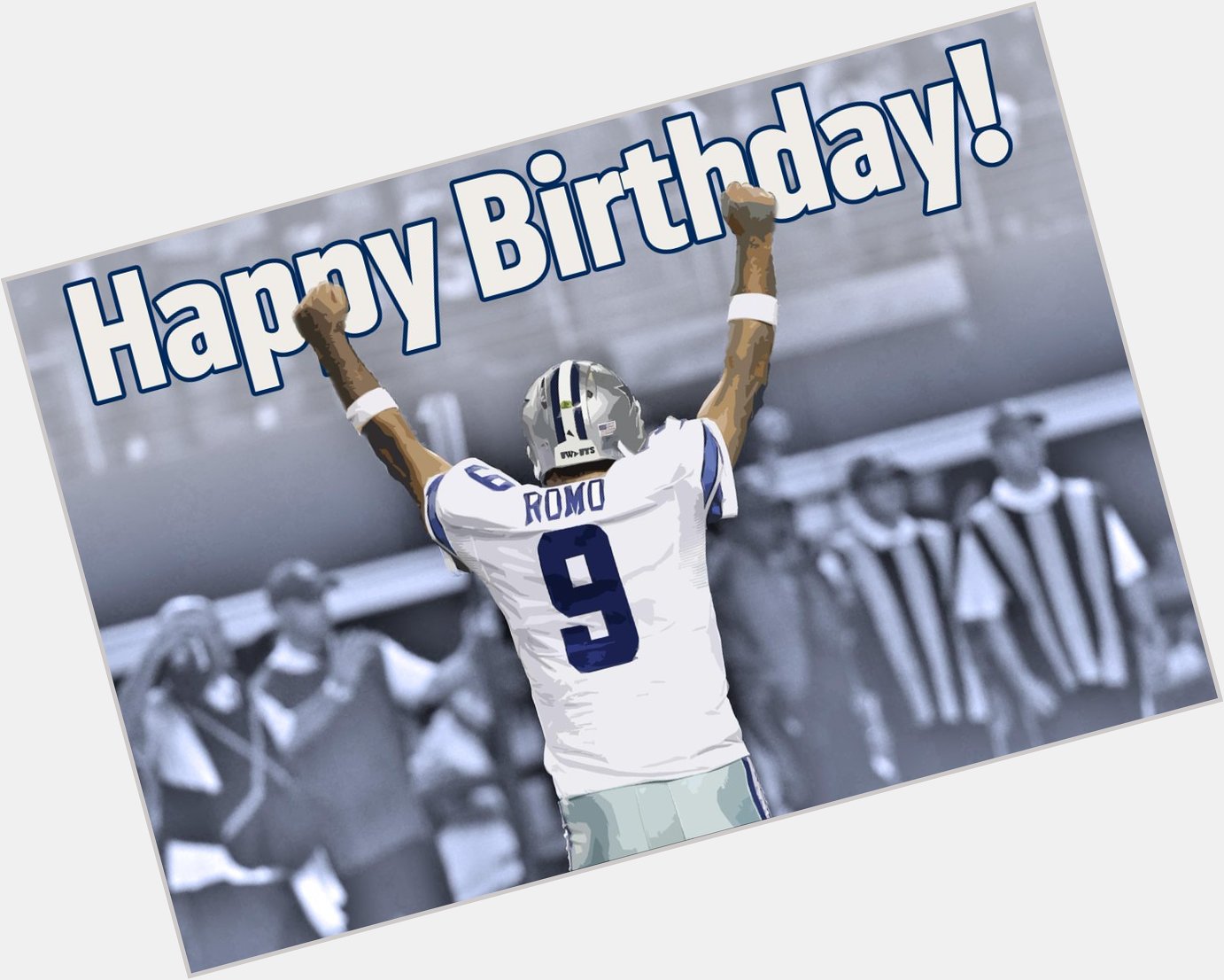Happy 35th birthday to the all-time leader in passing YDs & TDs...

Tony ROMO!! 