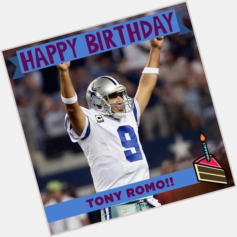 Double-tap to wish QB Tony Romo a Happy Birthday! by nfl  