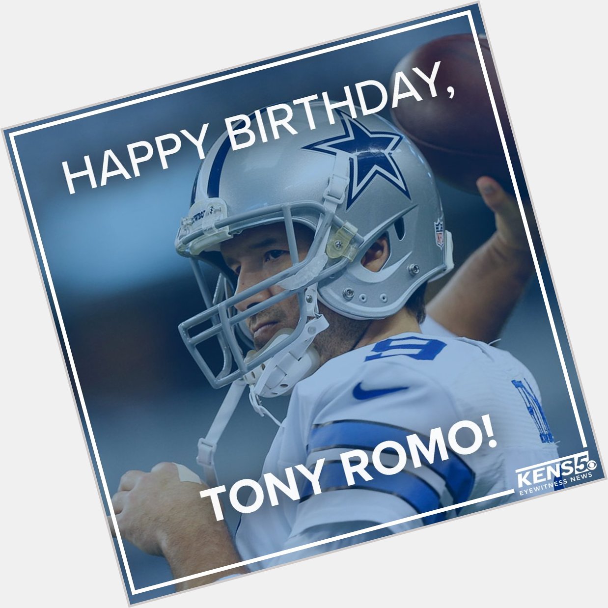 Happy Birthday, Tony Romo! The former Dallas Cowboys quarterback is 41.  