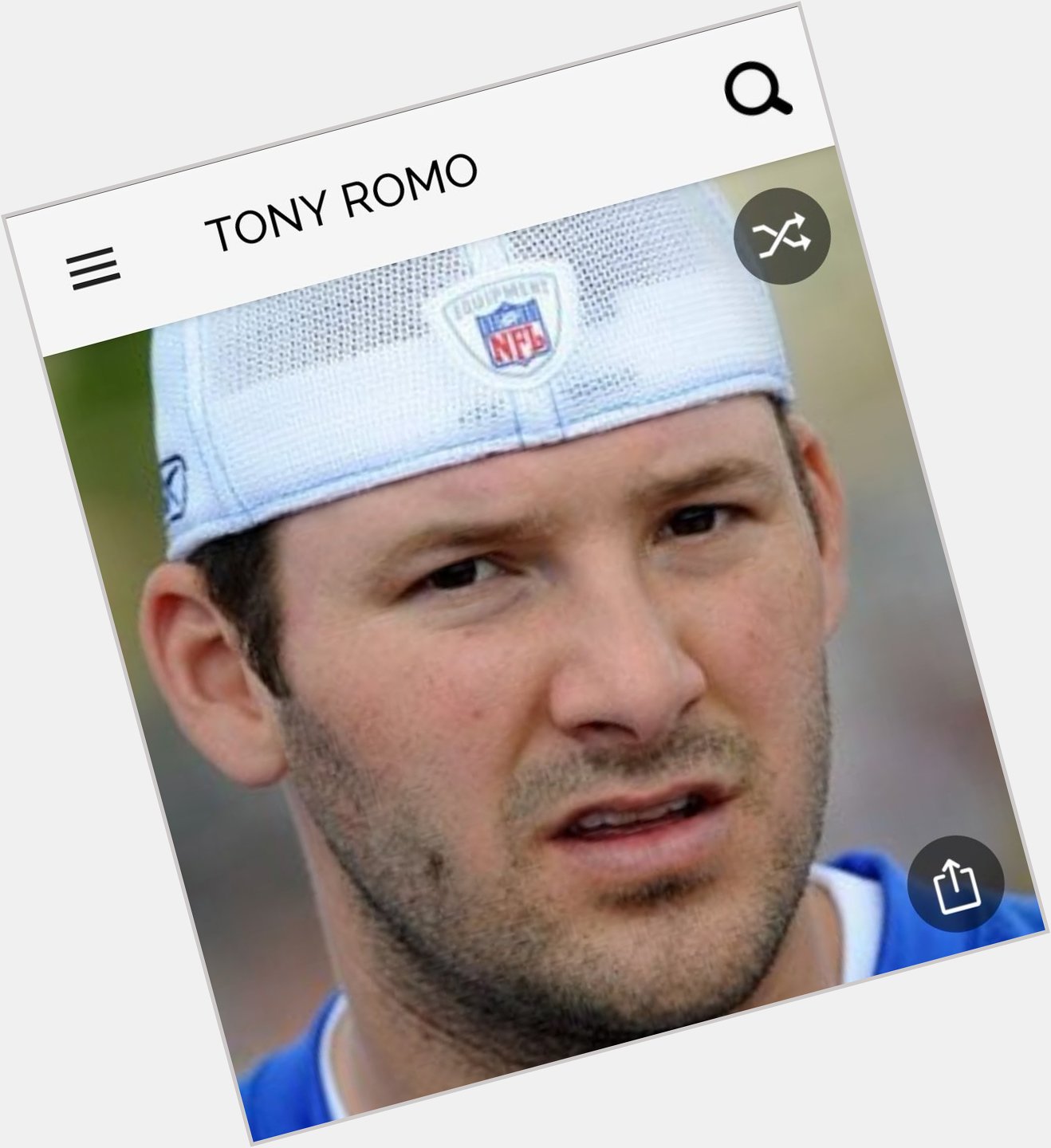 Happy Birthday to this great football player.  Happy Birthday to Tony Romo 