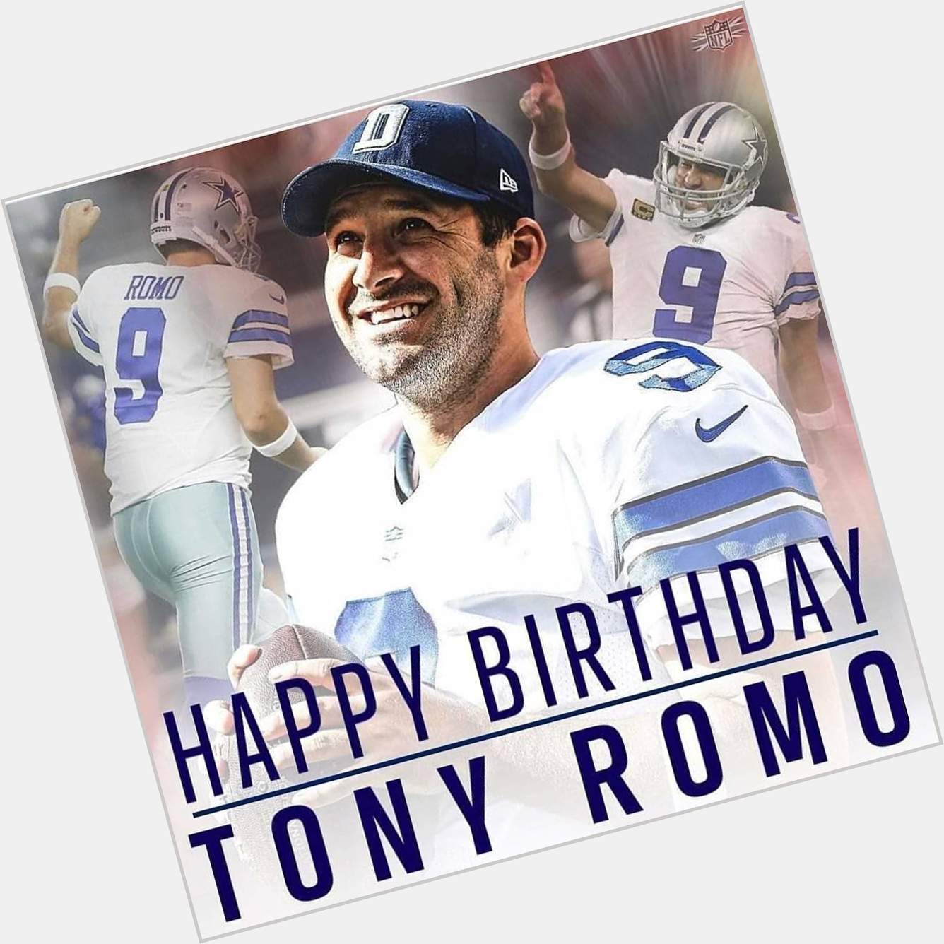 We would like to wish Antonio Ramiro \"Tony\" Romo a Happy 42nd Birthday.  HAPPY BIRTHDAY  