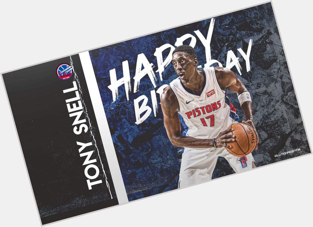 Join Pistons Nation in wishing Tony Snell a happy 29th birthday!  