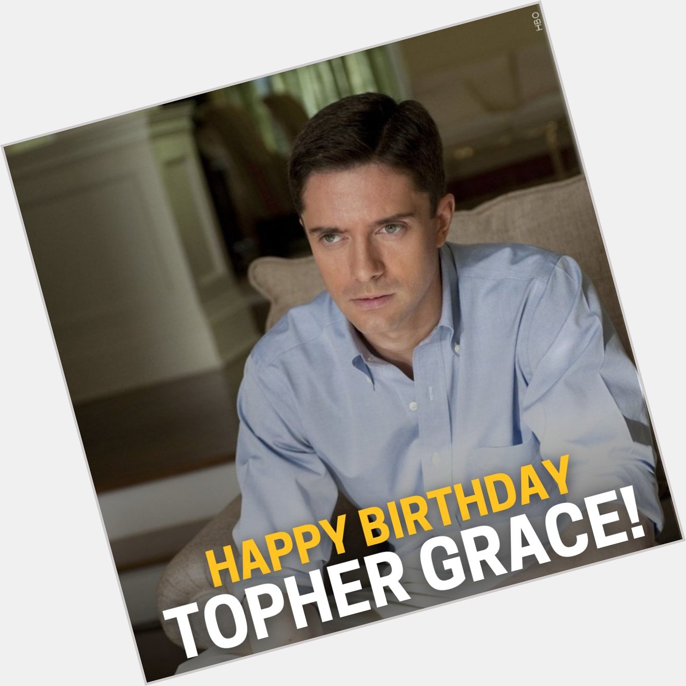  Happy birthday Topher Grace! He\s turning 4  5  today! 