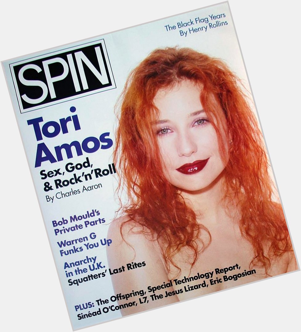 And a very happy birthday to Tori Amos, 57 today! 

No she doesn\t want any cornflakes... 