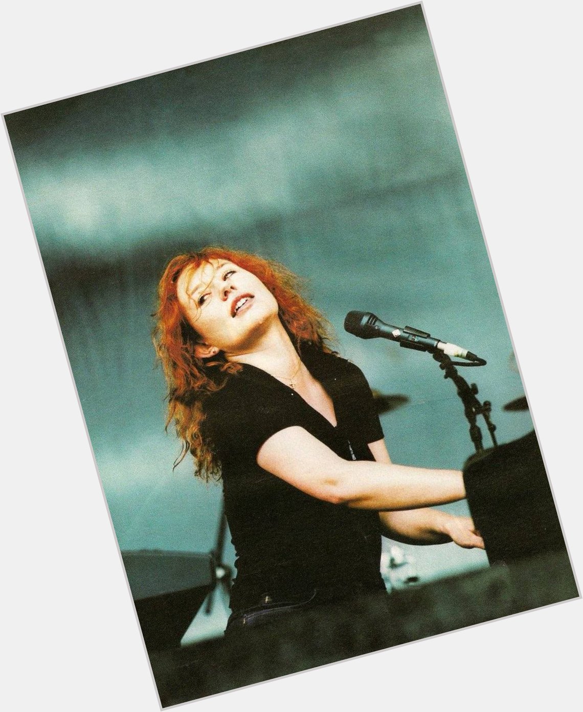 Happy birthday to the all rockin , all kickin , mother ing king hell bitch that is tori amos 