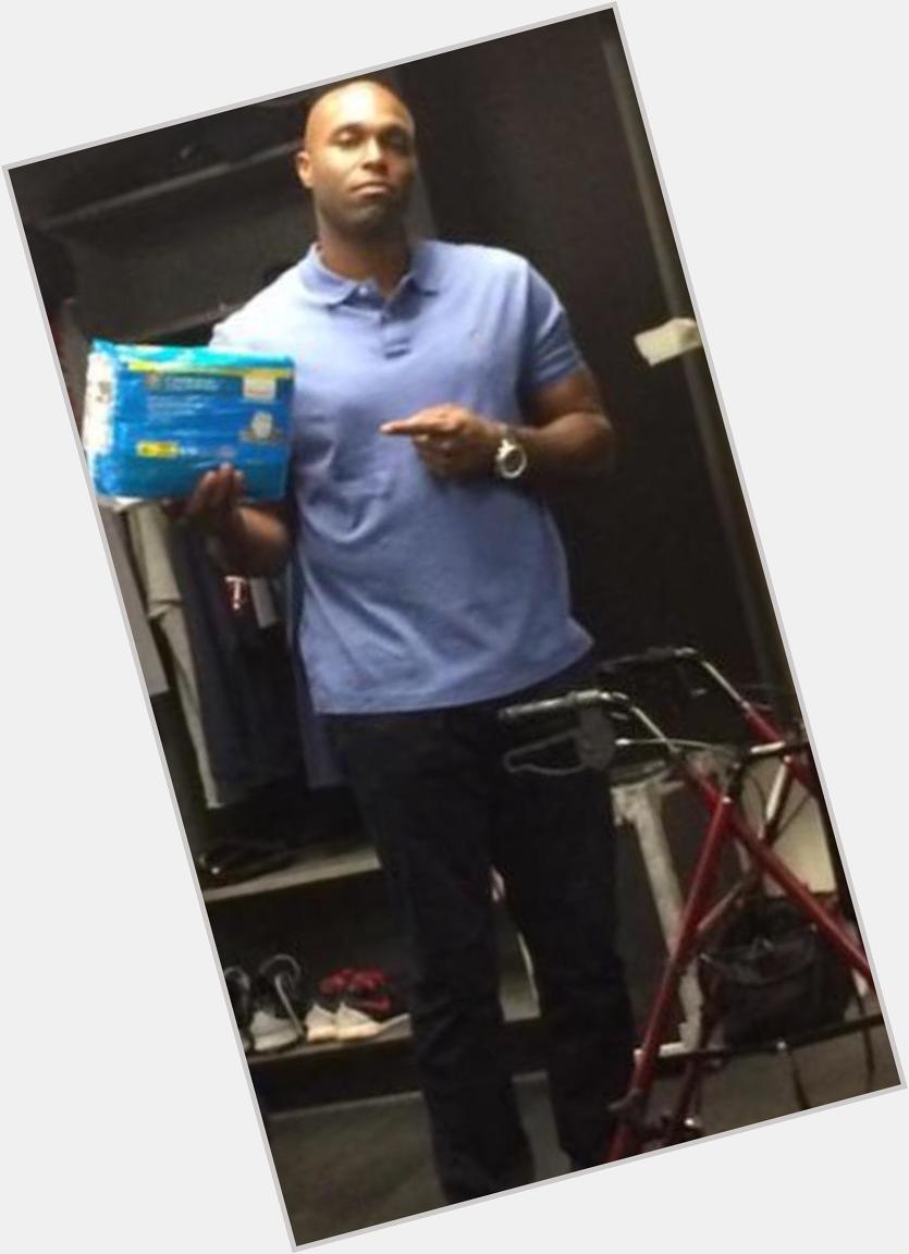 Happy birthday to Torii Hunter!! Here is a picture of Torii and his bday present from the clubhouse  