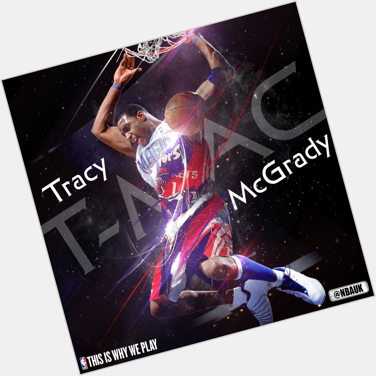   Join us as we wish 2x NBA Scoring Champion & 7x NBA All-Star, Tracy McGrady a very happy birthday! 