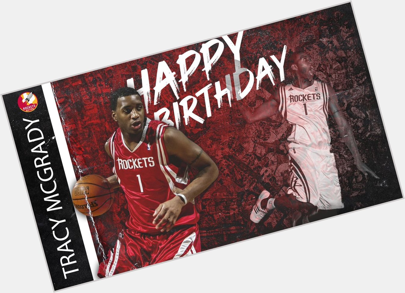 Join Rockets Nation in wishing 2x All-NBA First-Team, and 7x All-Star, Tracy McGrady, a happy 41st birthday!  