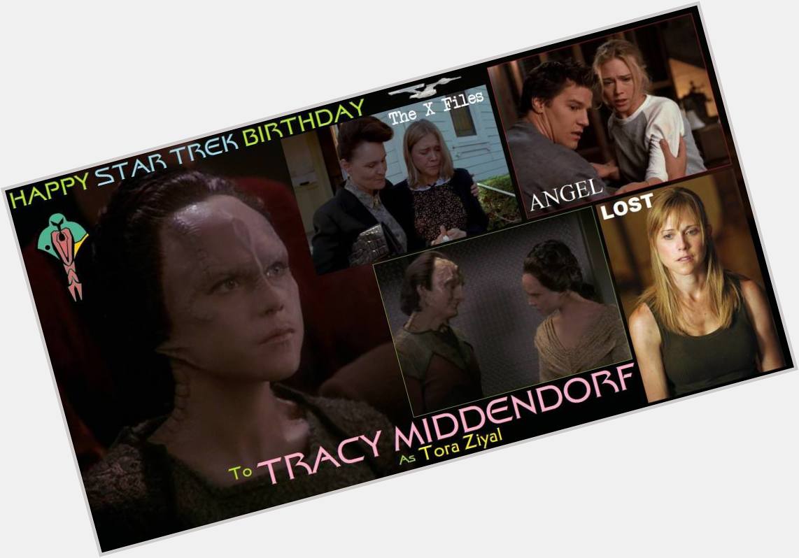 Happy birthday Tracy Middendorf, born January 26, 1970.  