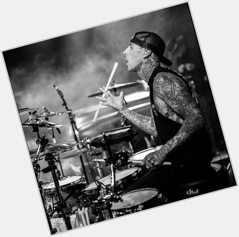 Happy 39th birthday to the best drummer Travis Barker 