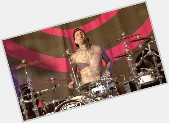 We want to wish a  Happy 46th birthday Travis Barker     
