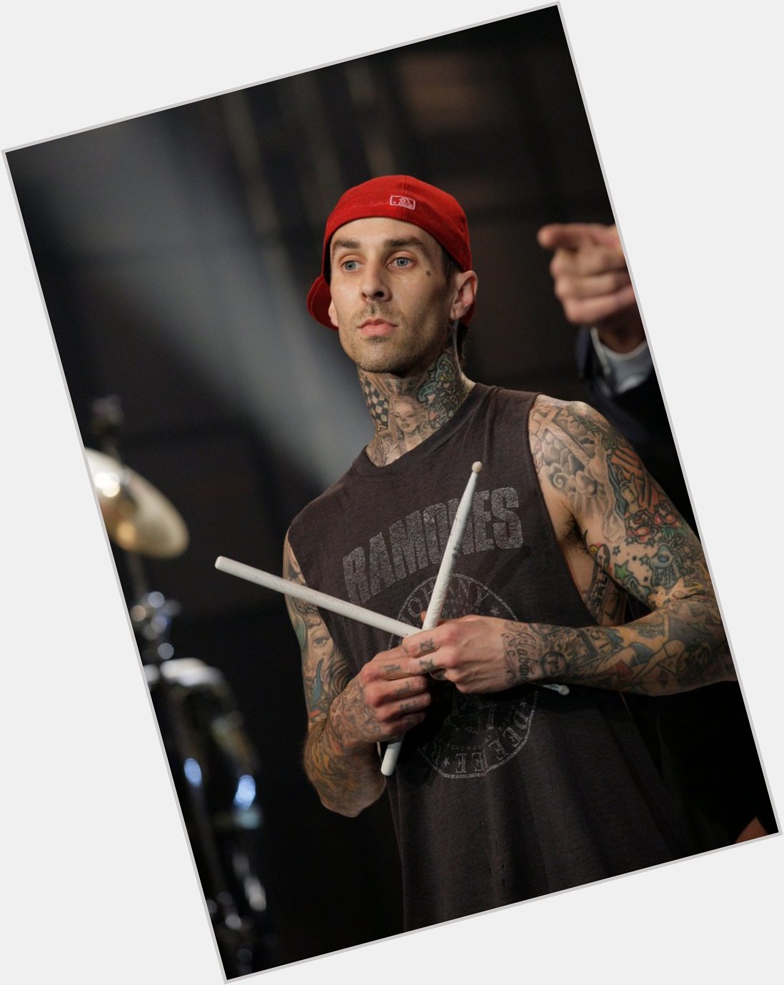 What\s his age again? Happy 46th Birthday, Travis Barker! 