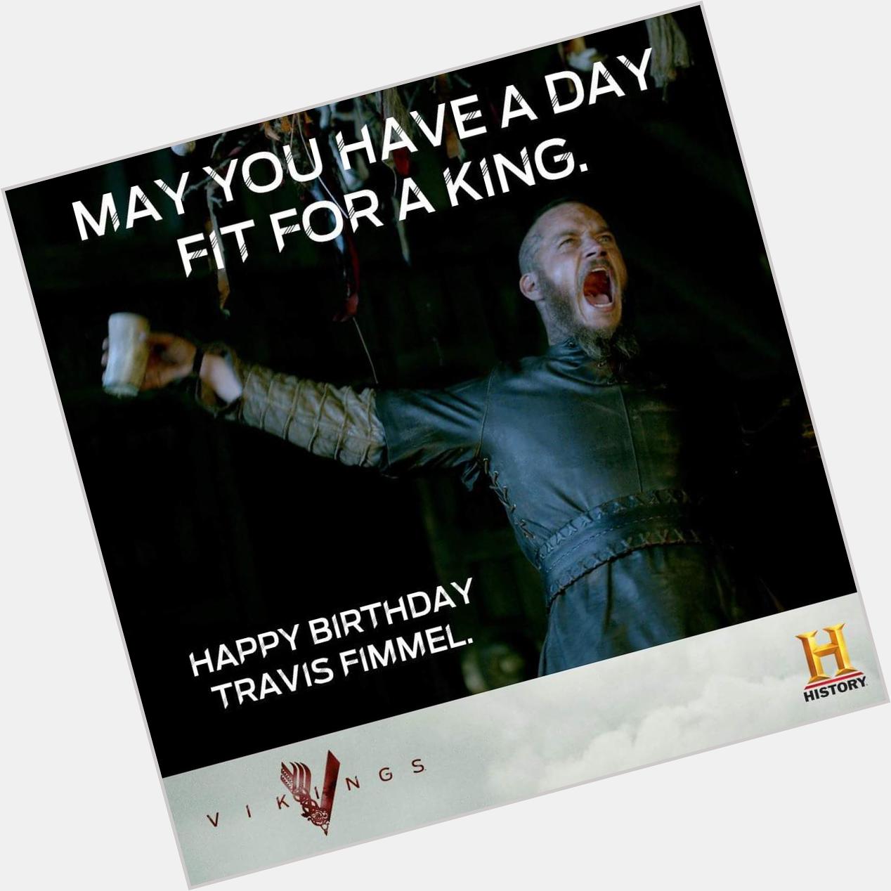 Happy  birthday Travis Fimmel!  