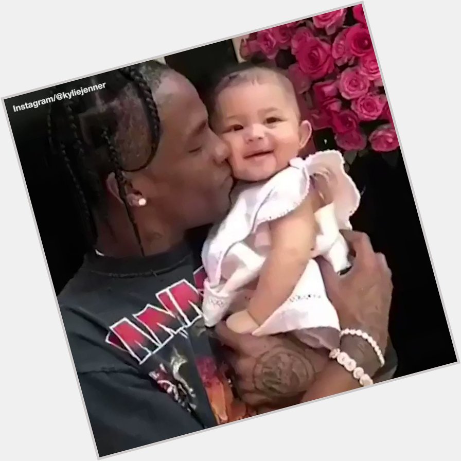 Happy Birthday Travis Scott He has the sweetest bond with his and Kylie Jenner\s daughter, Stormi  