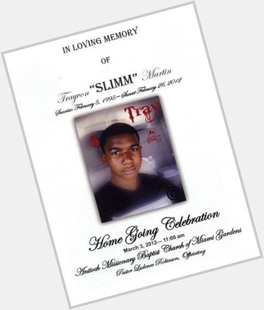 Happy 22nd birthday Trayvon Martin. Rest easy young brotha.. 