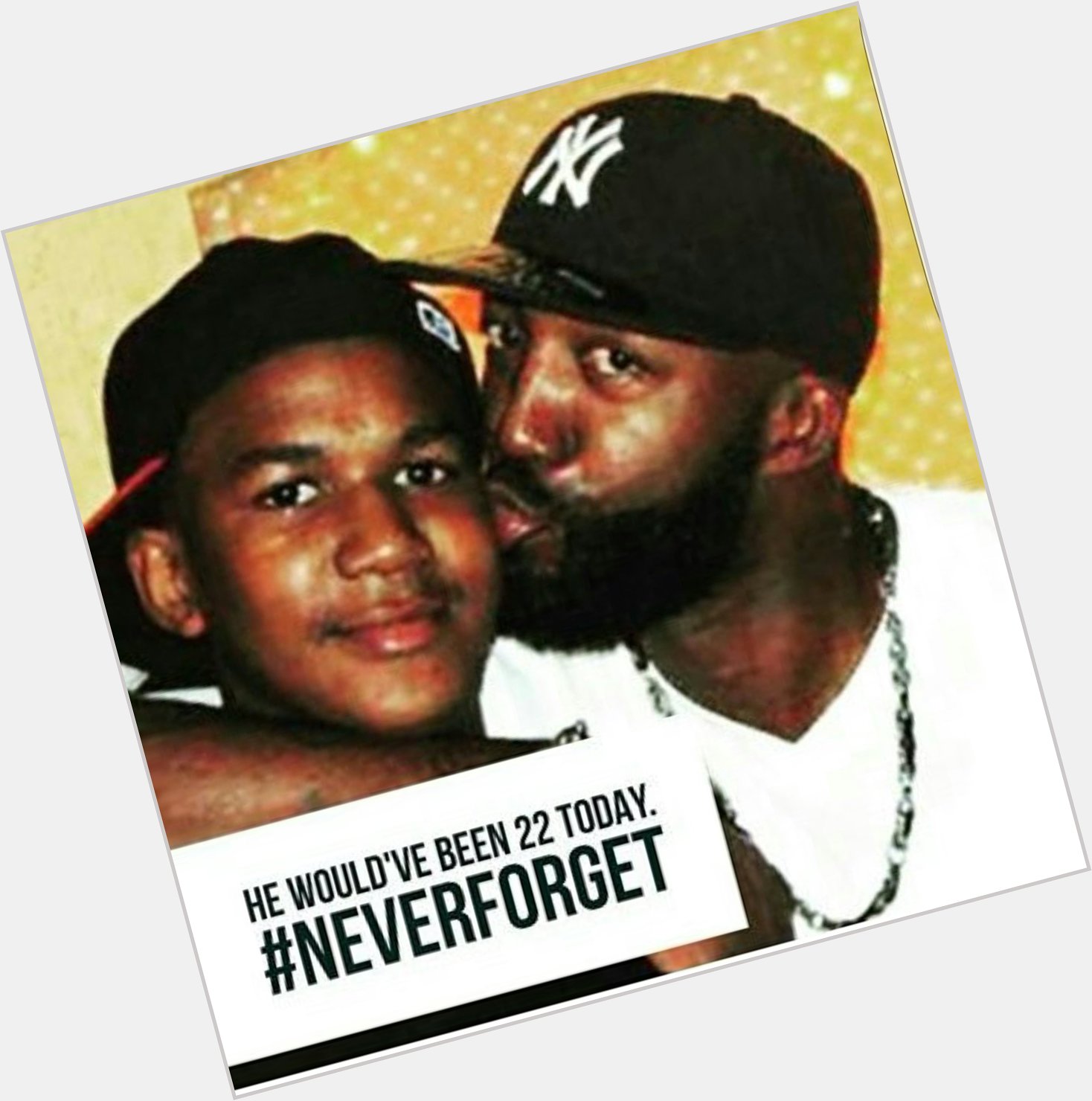 Happy birthday Trayvon Martin     