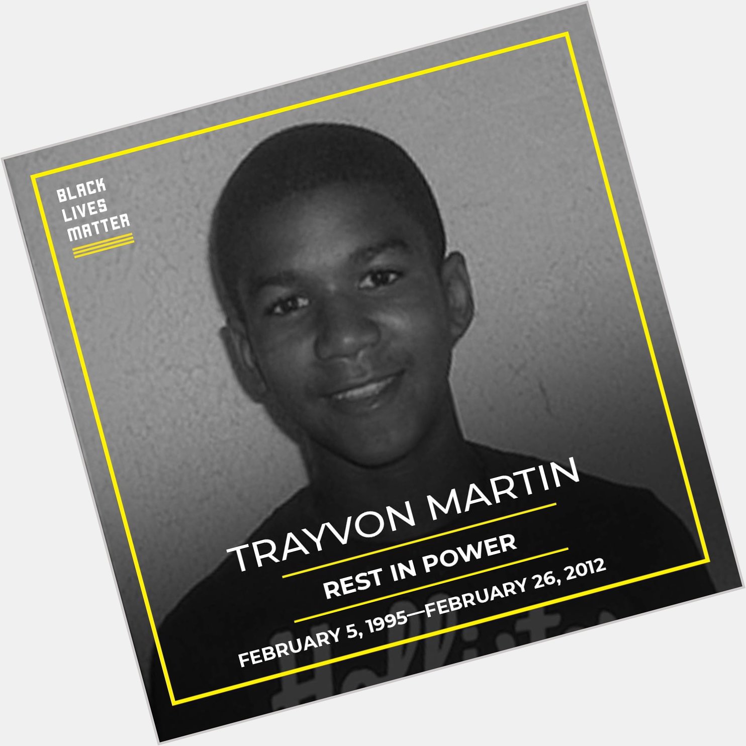 Happy Birthday Trayvon Martin! May your death not be in vain! 