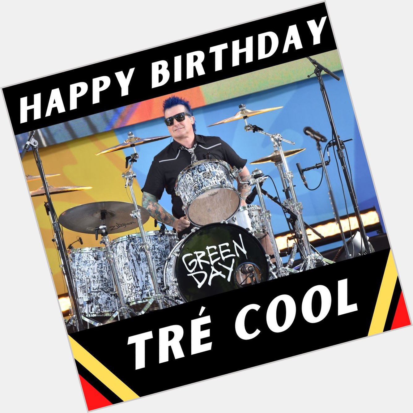 Wishing a happy birthday to Green Day drummer Tré Cool

Photo by Theo Wargo/Getty Images 