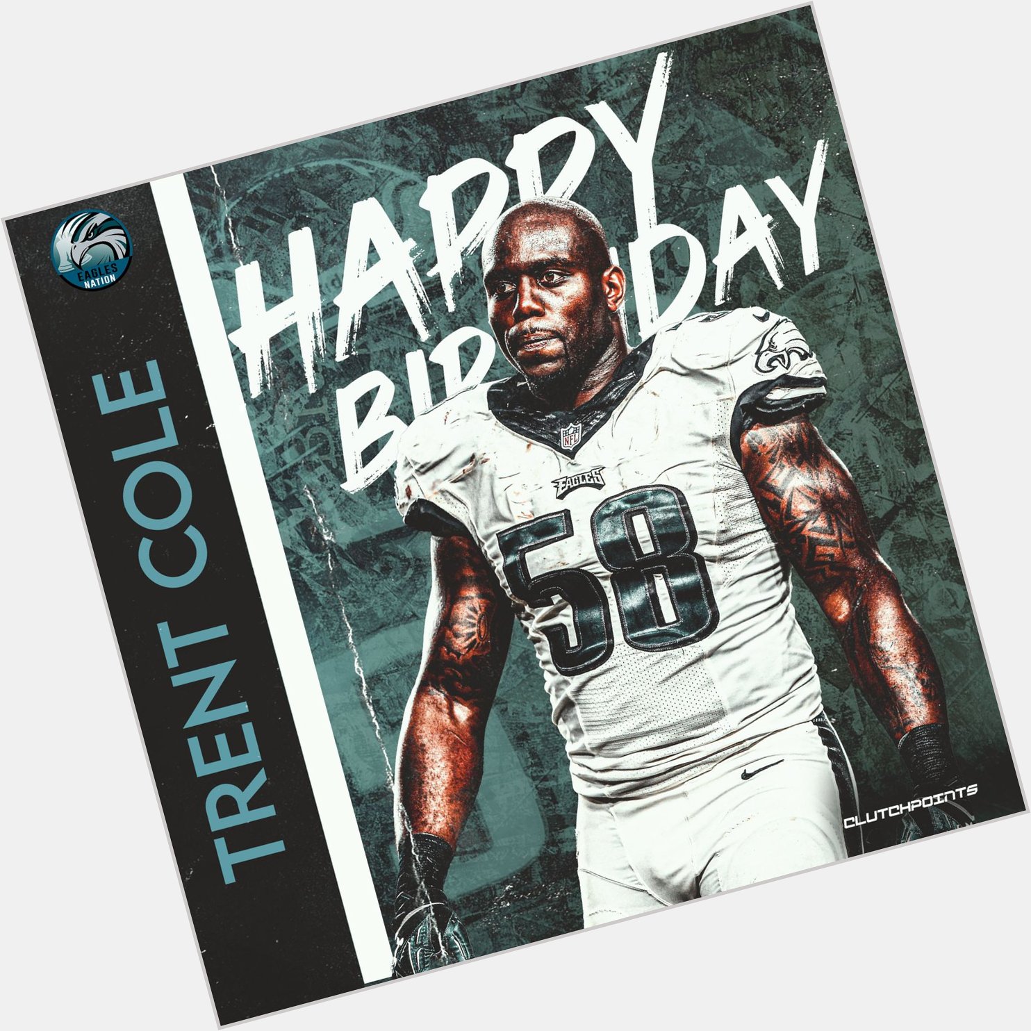 Join Eagles Nation in greeting 2x Pro Bowler Trent Cole a happy 39th birthday! 