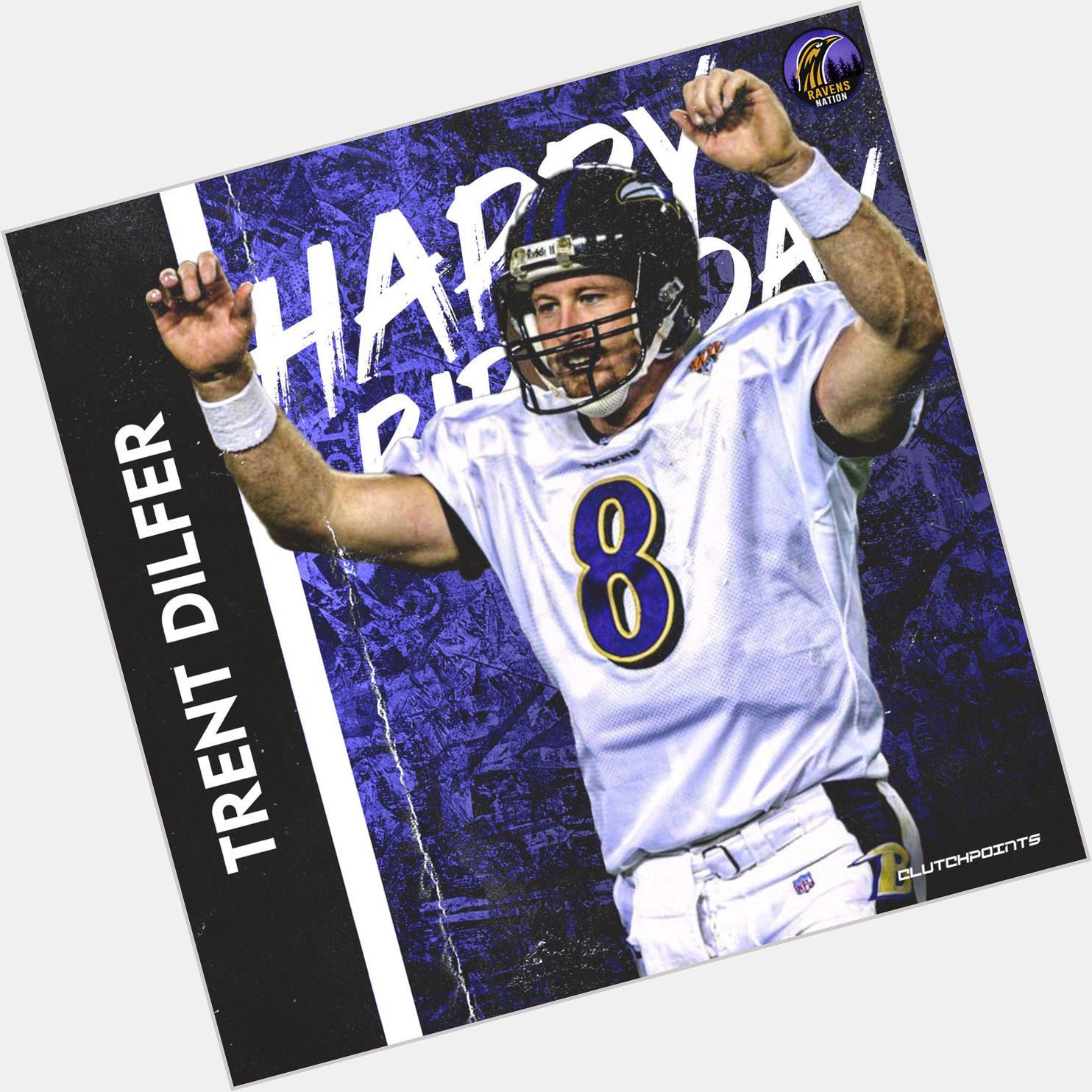 Join Ravens Nation as we wish Trent Dilfer a happy 50th birthday! 
