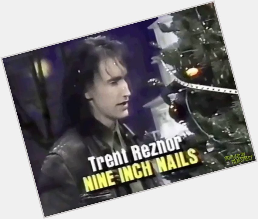 Happy 53rd Birthday to industrial rocker Trent Reznor, pictured here being cooler than Christmas   