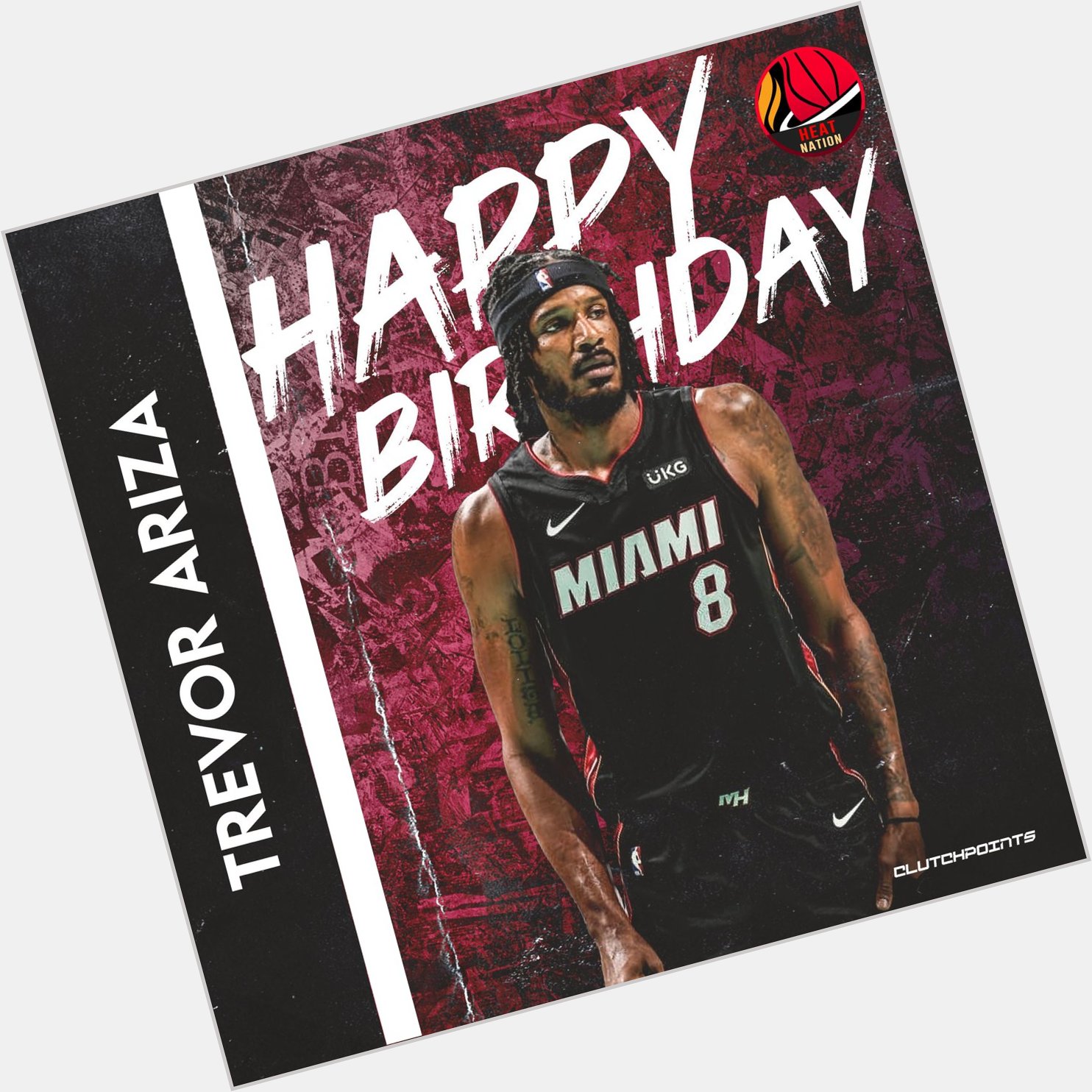 Heat Nation, let\s all greet Trevor Ariza a happy 36th birthday! 