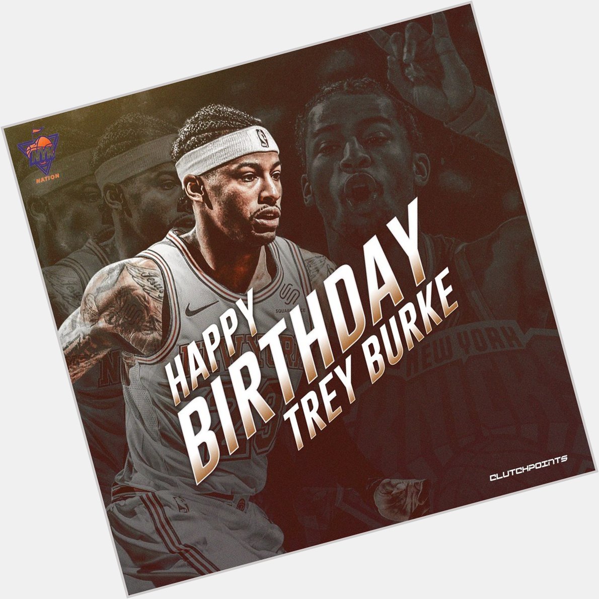 Join Knicks Nation in wishing Trey Burke a happy 26th birthday  