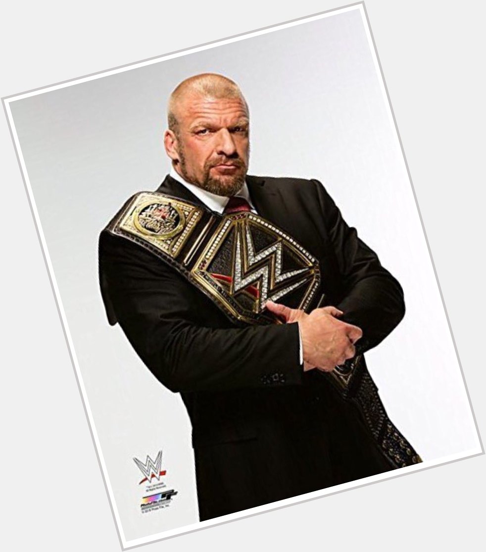 Happy birthday to Game Triple H one more match triple H 