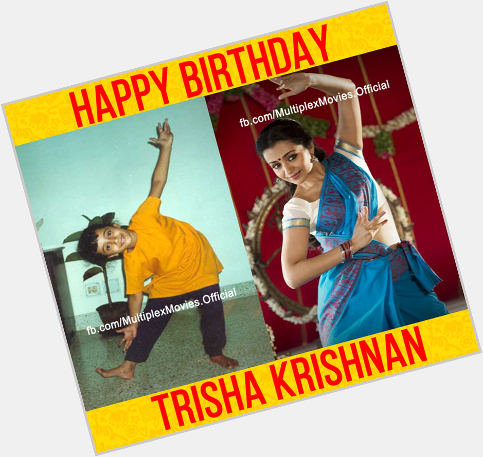  happy birthday Trisha krishnan   