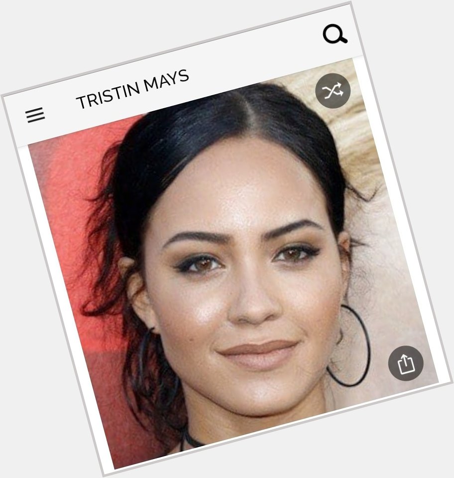 Happy birthday to this great actress.  Happy birthday to Tristin Mays 