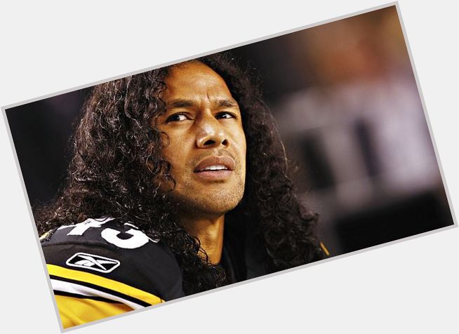 Happy 34th birthday to Troy Polamalu and that magnificent head of hair.    