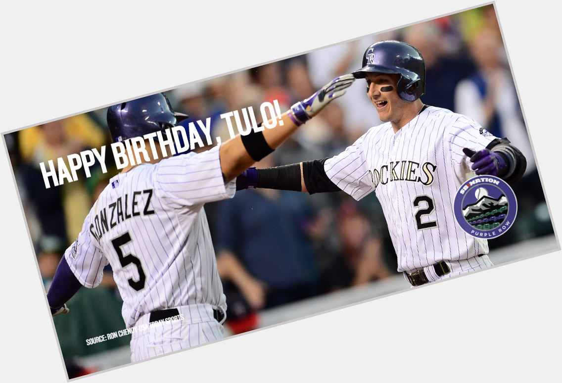 Happy 31st birthday to former and current SS Troy Tulowitzki!   