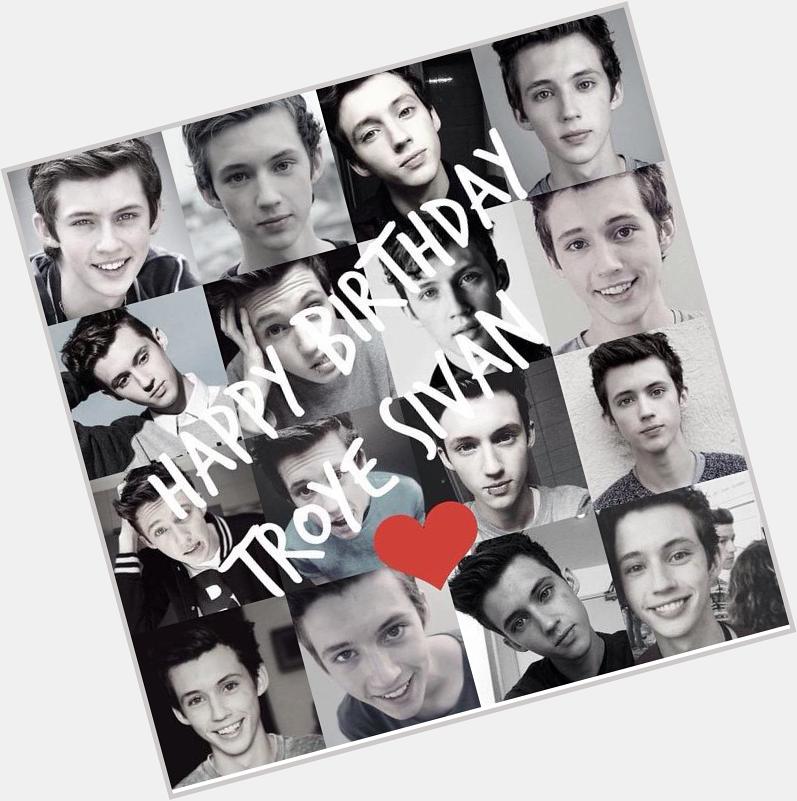 HUGE happy 20th birthday to my absolute one true love Troye Sivan  love you so much, have a great day!x 