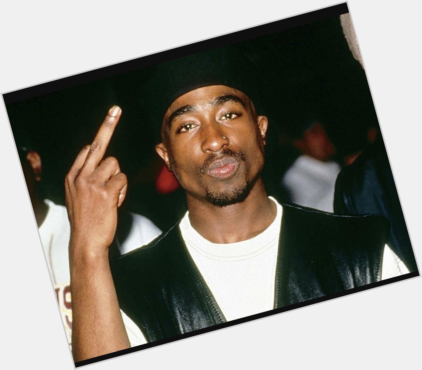 Happy birthday to the greatest rapper of all time tupac shakur 