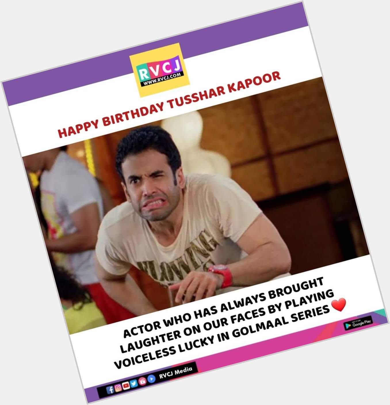 Happy Birthday Tusshar Kapoor!    